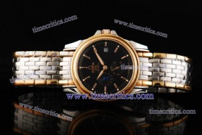 Omega TriOGA422 De Ville Prestige Chrono Two Tone Black Watch