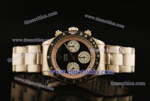 Rolex TriROL907 Daytona Black Dial Steel Watch