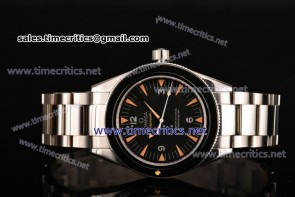 Omega TriOGA89093 Seamaster 300 Master Co-Axial Black Dial Steel Watch (EF)