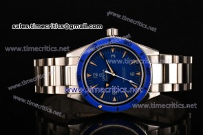 Omega TriOGA89094 Seamaster 300 Master Co-Axial Blue Dial Steel Watch (EF)