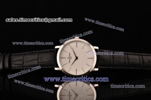 Jaeger-LeCoultre TriJL111 Master Ultra Thin Jubilee White Dial Steel Watch