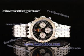 Breitling TriBRL66029 Navitimer Black Dial Steel Watch 1:1 Original (Z)