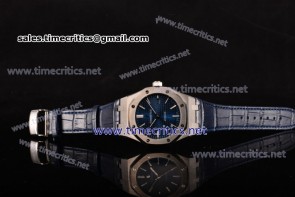 Audemars Piguet TriAP89098 Royal Oak 41mm Blue Dial Steel Watch (EF)