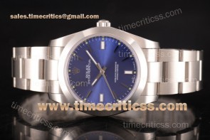 Rolex TriROX89390 Oyster Perpetual Air King Blue Dial Full Steel Watch