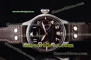 IWC TriIWC89221 Big Pilots Saint Exupery Limited Edition Brown Dial Steel Watch (ZF)