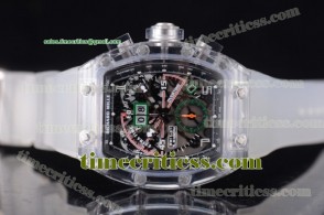 Richard Mille TriRM99135 RM 11-01 Roberto Mancini Chrono Skeleton Dial Sapphire Crystal Watch