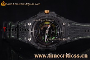 Linde Werdelin TriLW99011 Spidolite II Tech Green Skeleton Dial Forge Carbon Watch