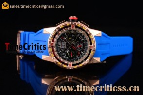 Richard Mille TriRM99246 RM 60-01 Skeleton Dial Rose Gold Watch(EF)