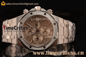 Audemars Piguet TriAP89385 Royal Oak Chronograph Gray Dial Steel Watch