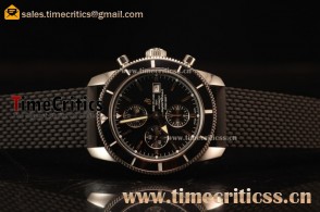 Breitling SuperOcean Heritage Chronograph Black Ceramic Bezel Steel Watch -A13313161B1A1