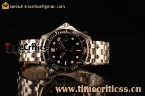 Omega Seamaster 300M Swiss ETA 2824 Automatic Steel Case With Black Dial And Ceramic Bezel